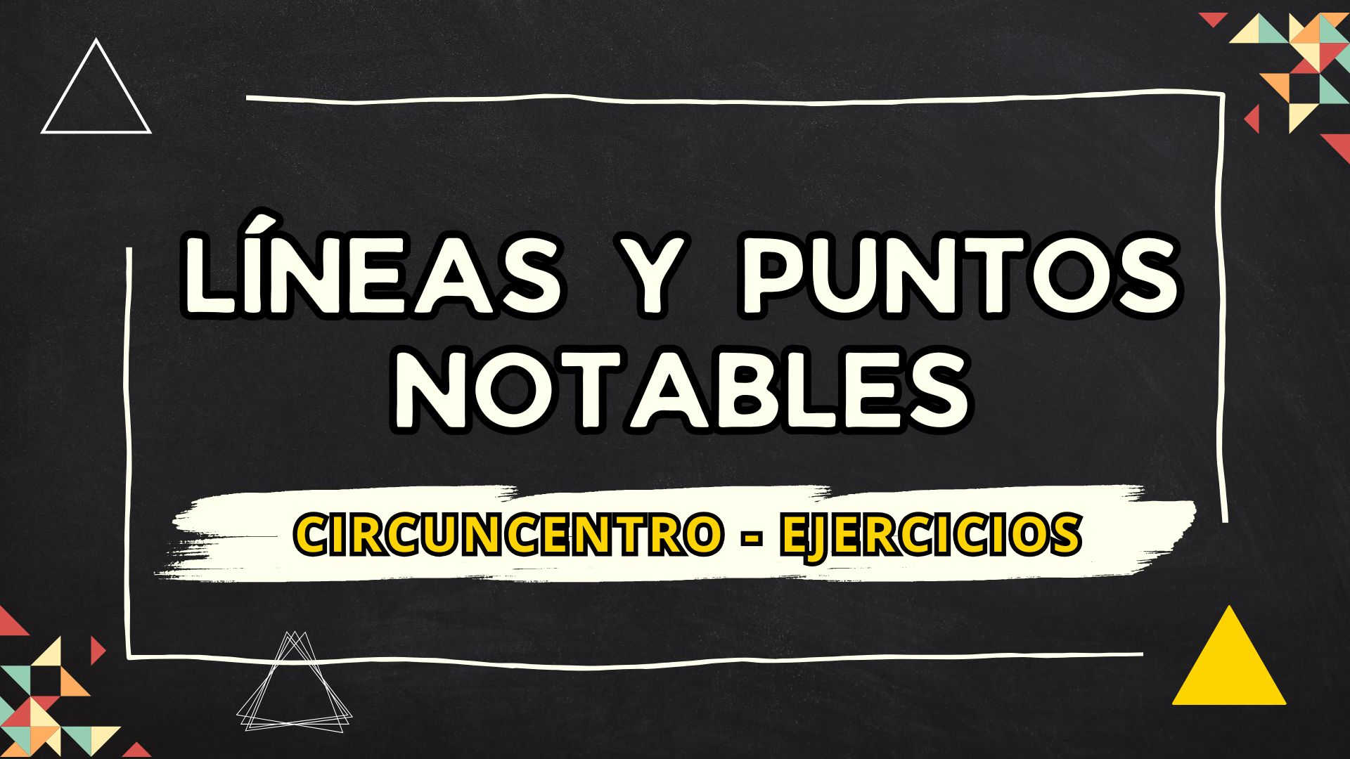 líneas notables, puntos notables, geometría euclidiana, punto de intersección, mediatriz, altura, bisectriz, circuncentro, incentro, ortocentro, baricentro, triángulo, propiedades geométricas, elementos del triángulo, rectas en geometría, construcción geométrica, lineas notables propiedades, propiedades de linea notables, propiedades puntos notables, la mediana, propiedad de la mediana, ortocentro en el triangulo rectangulo, propiedades del baricentro, puntos notables ejercicios resueltos