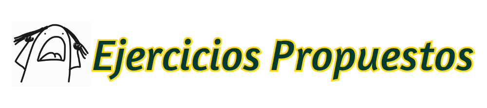 Ejercicios propuestos